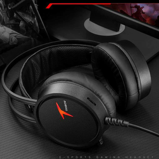 Wired gaming headset